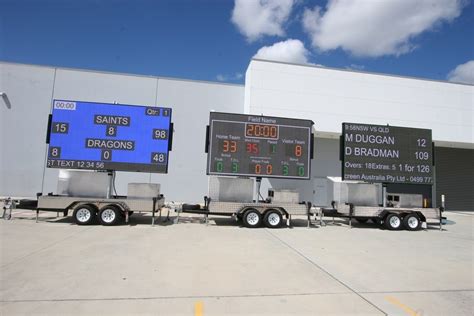 Electronic Scoreboards in Australia .